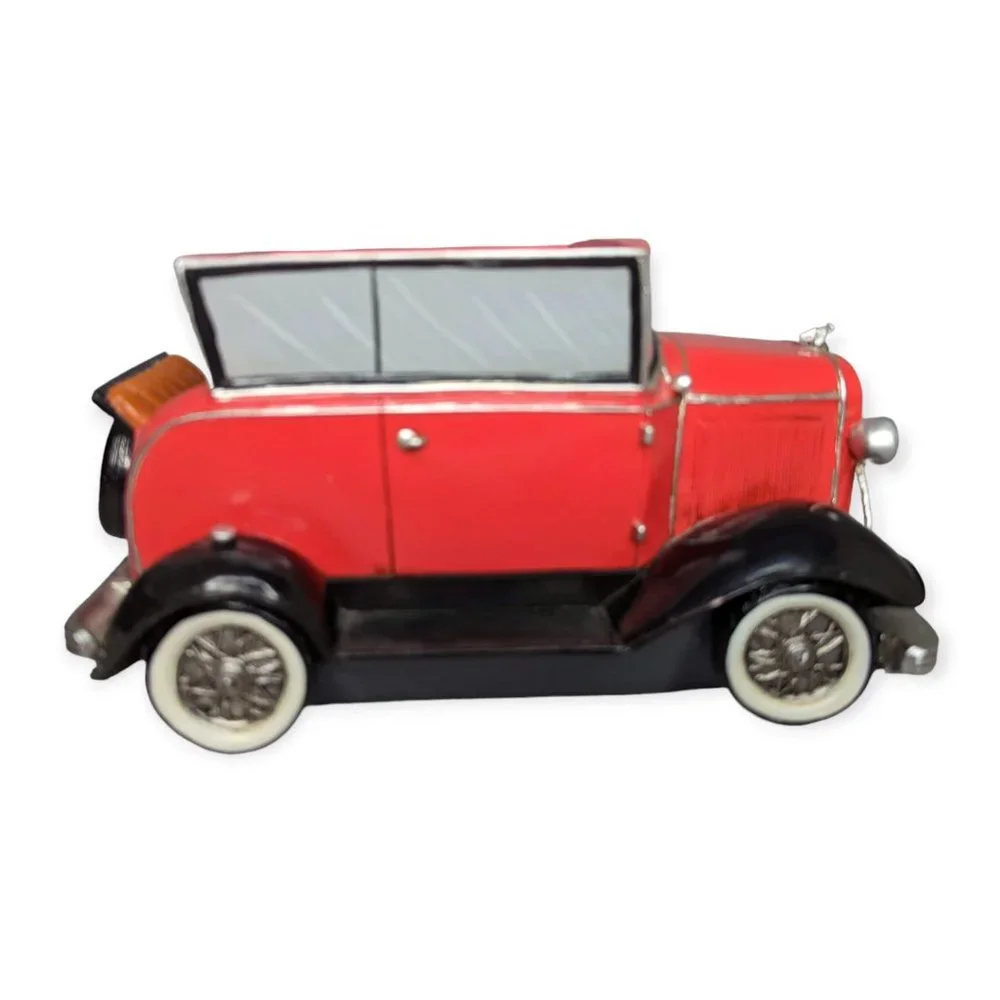 Burton & Burton Red Car Planter with Rumble Seat